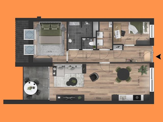 Appartement , Schoonebeek