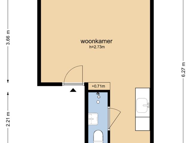 Philips Willemstraat 16B 01V, Rotterdam