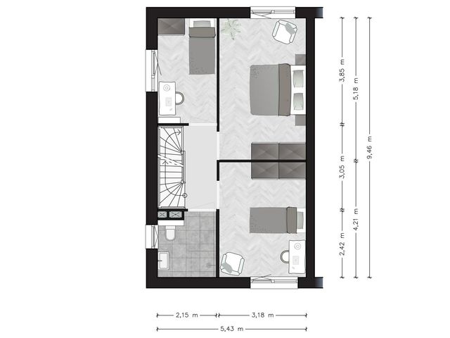 Hoekwoning , Hardinxveld-Giessendam