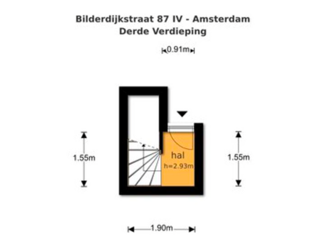 Bilderdijkstraat 87 4, Amsterdam