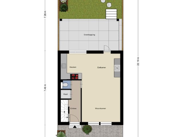 Lijsterbeslaan 18, Schiedam