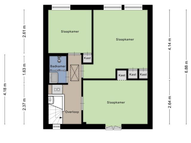 Lijsterbeslaan 18, Schiedam