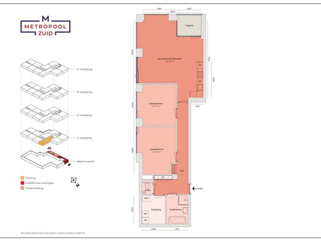 Metropolestraat 21A 3, Almere