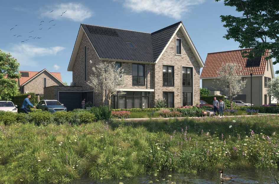 Twee-onder-een-kap (Dwarskap) 