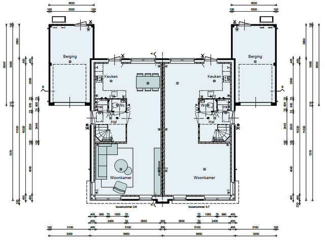 Twee-onder-een-kapwoning , Wieringerwaard