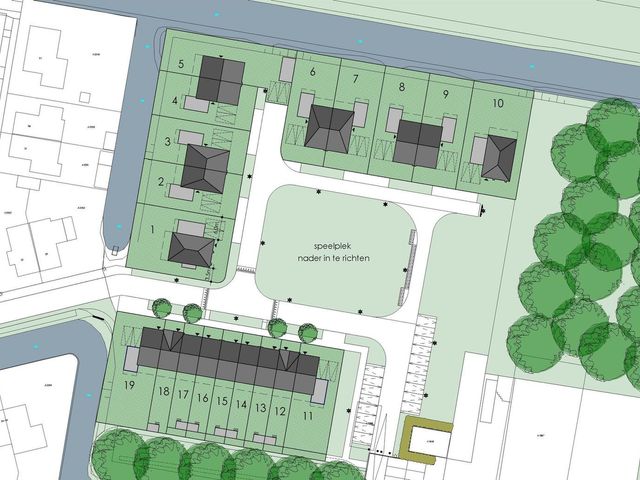 Rijwoningen , Wieringerwaard