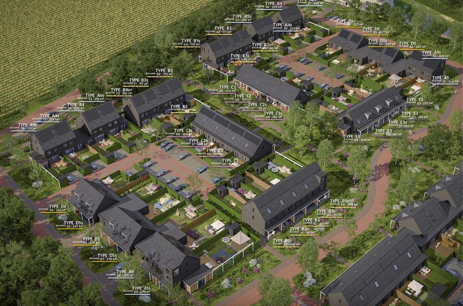 Type A9: Twee-onder-een-kapwoning 