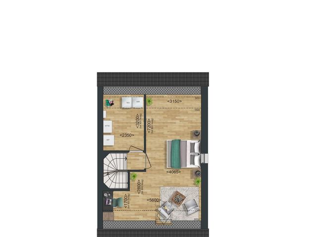 Type A6: Twee-onder-een-kapwoning , Zierikzee