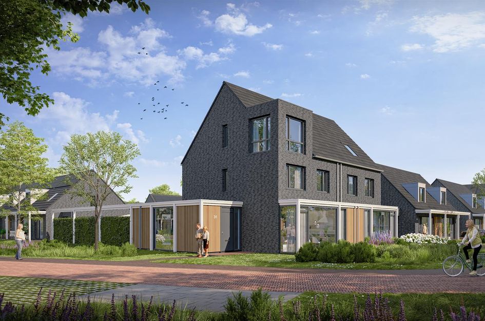 Type A: Twee-onder-een-kapwoning 