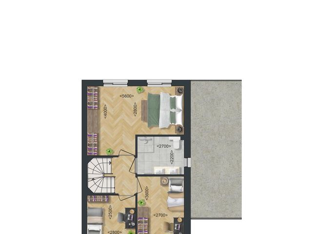 Type A: Twee-onder-een-kapwoning , Zierikzee