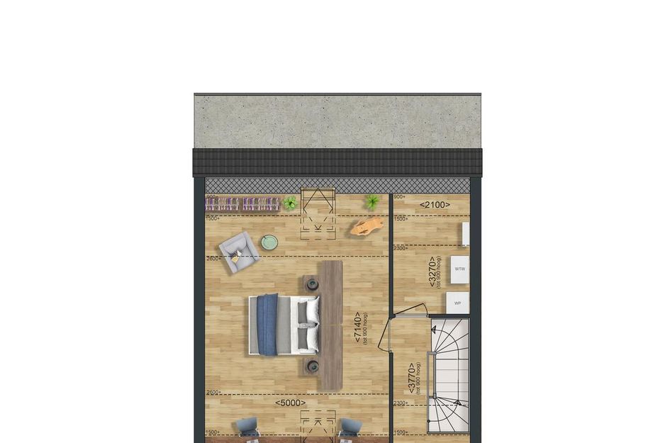 Type C: Hoek- en tussenwoning Levensloop 