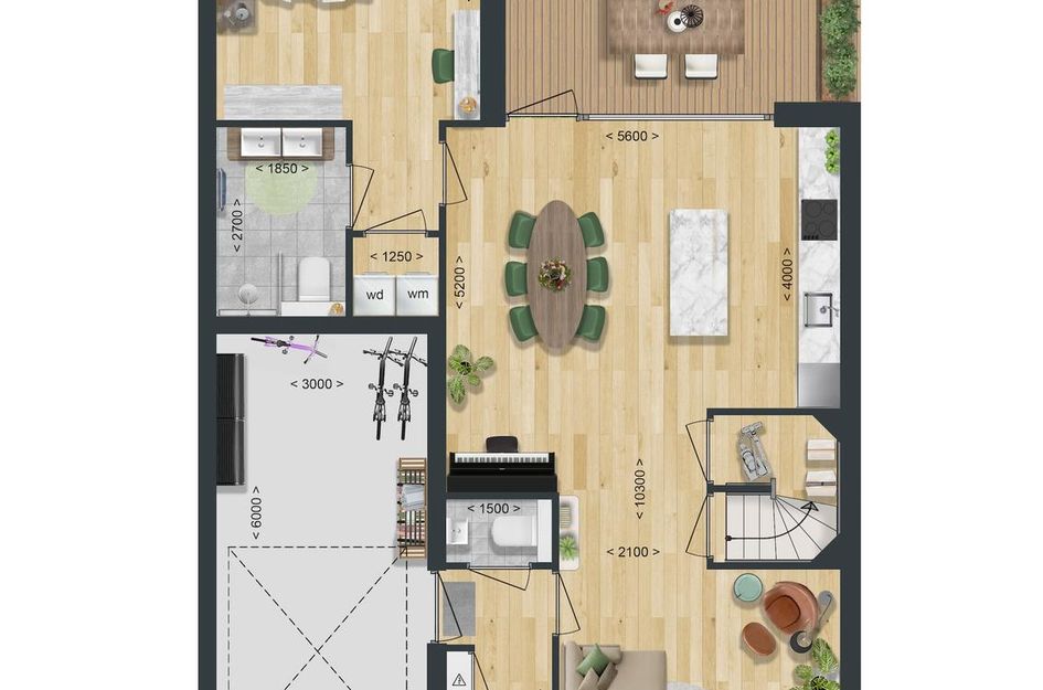 Type D: Twee-onder-een-kapwoning Levensloop 