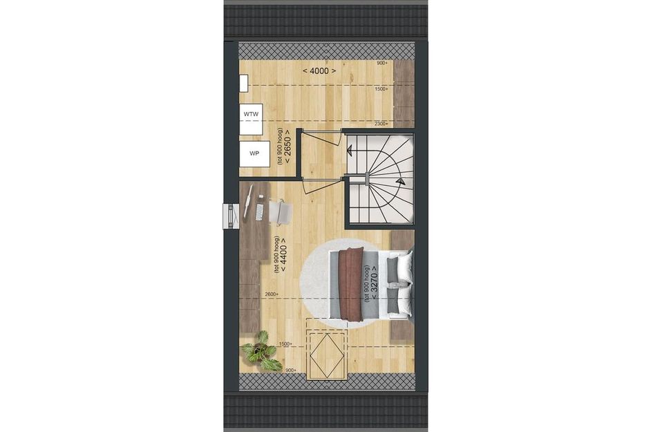 Type E: Hoek- en tussenwoning Levensloop 