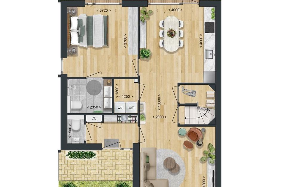 Type E: Hoek- en tussenwoning Levensloop 