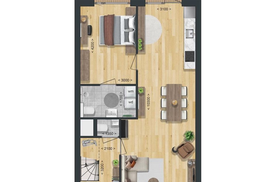 Type E: Hoek- en tussenwoning Levensloop 