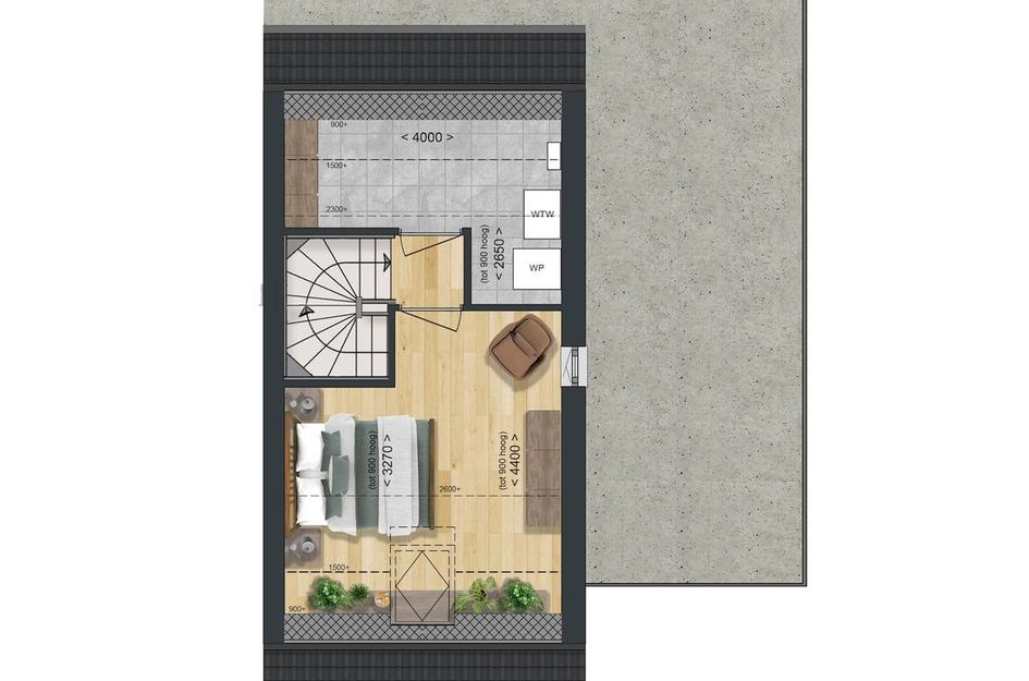 Type E: Hoek- en tussenwoning Levensloop 