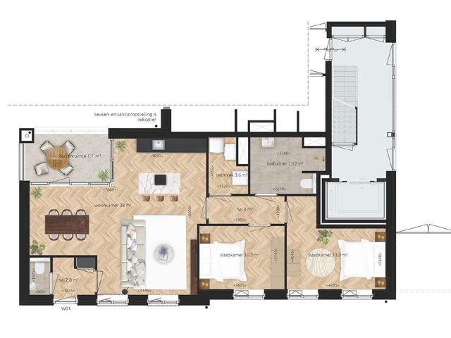 Appartement , Prinsenbeek