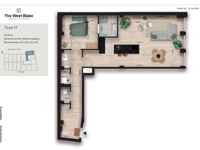 Westblaak 32A03, Rotterdam