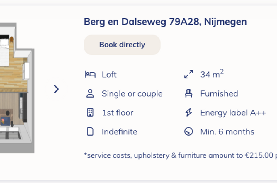 Berg en Dalseweg 79A22