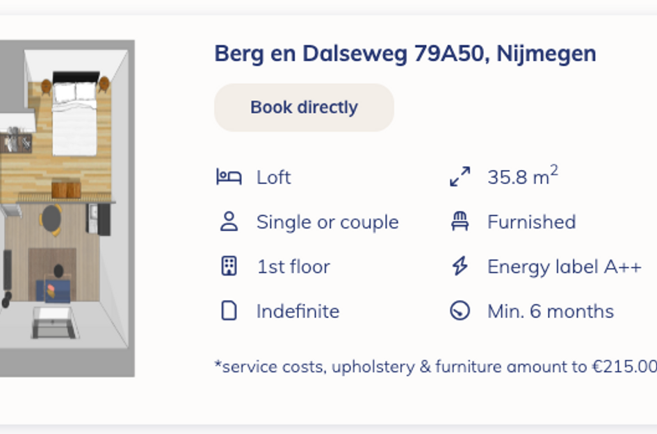 Berg en Dalseweg 79A22