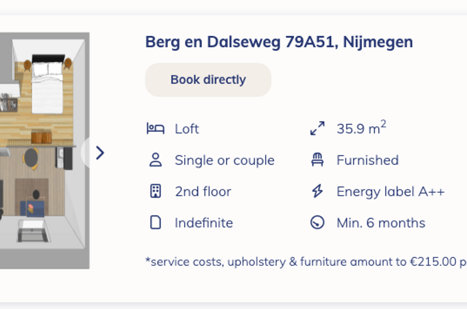 Berg en Dalseweg 79A22