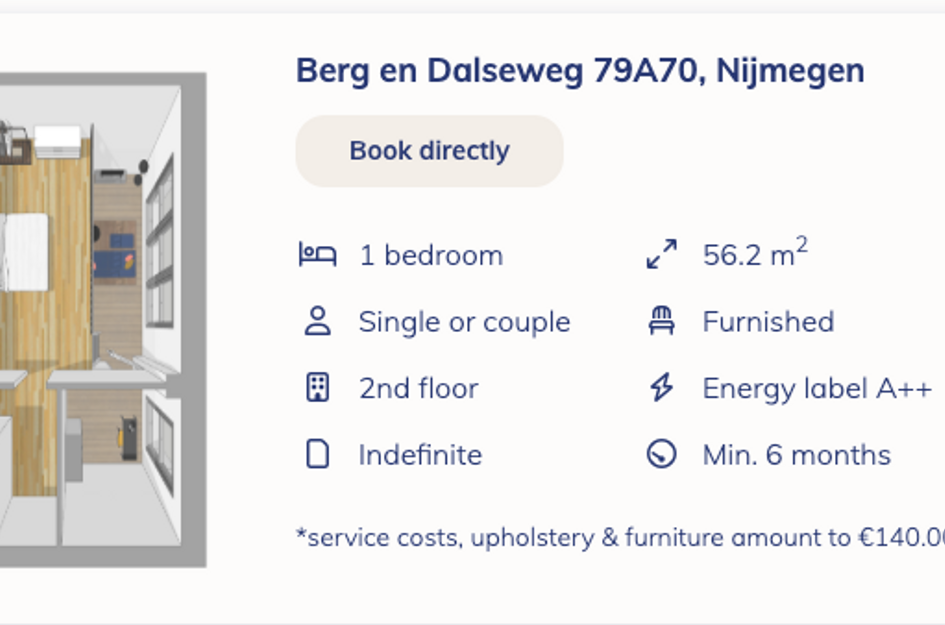 Berg en Dalseweg 79A22