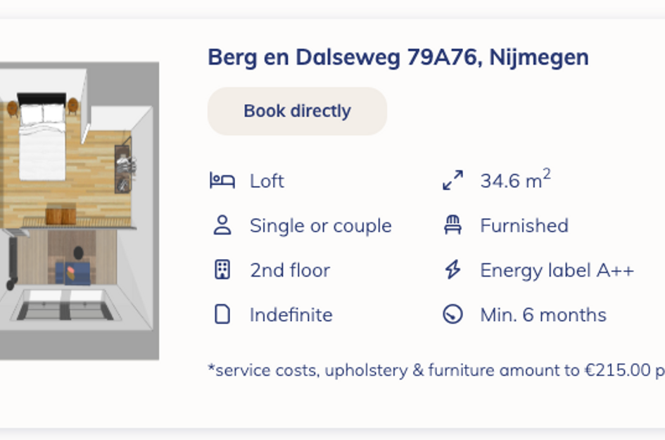 Berg en Dalseweg 79A22