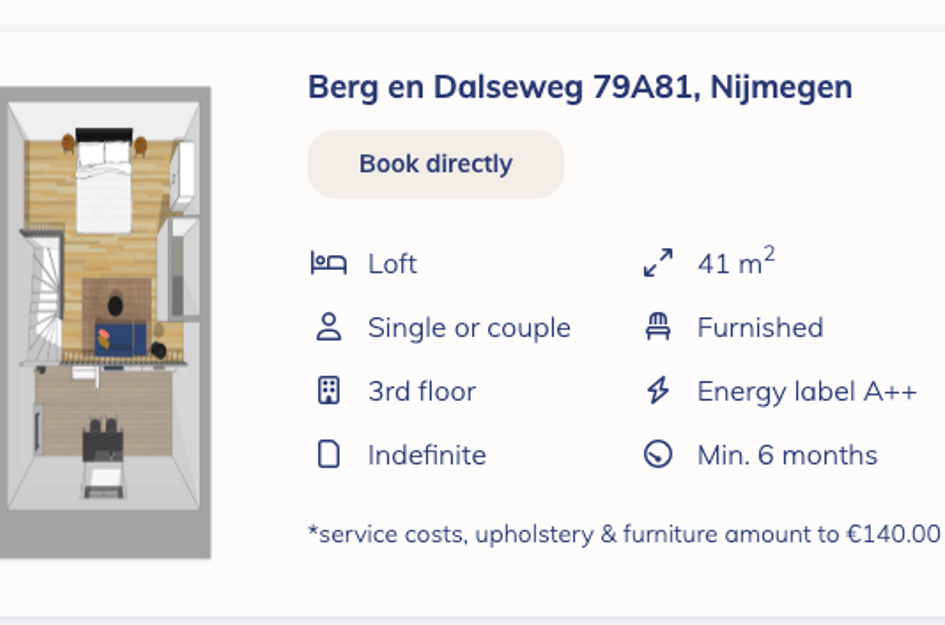 Berg en Dalseweg 79A22