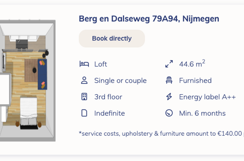 Berg en Dalseweg 79A22