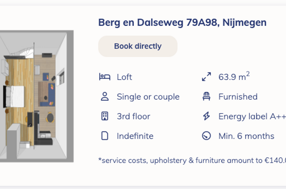 Berg en Dalseweg 79A22