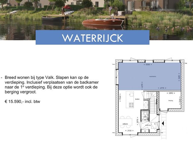 Waterrijck-24: vrijstaand en levensloop , Zeewolde