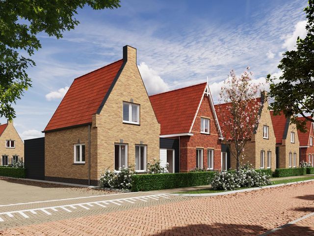 De Lelie geschakelde woning met uitbreiding , Noordgouwe