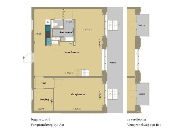 Verspronckweg 150B11, Haarlem