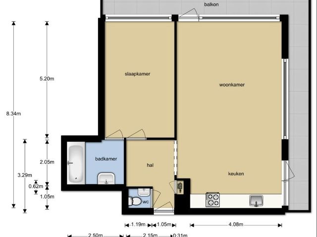 Passage 3F47, Zandvoort