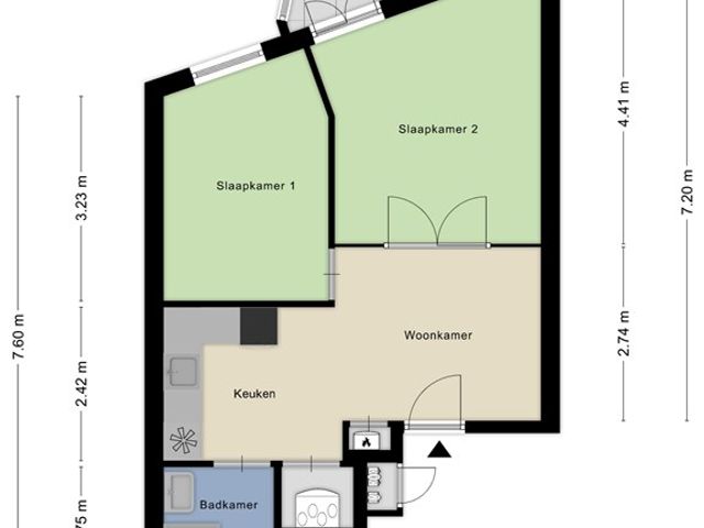 1e Middellandstraat 72D, Rotterdam