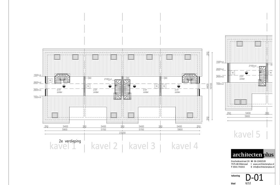 Tjaskermolen kavels 1 tm 8 