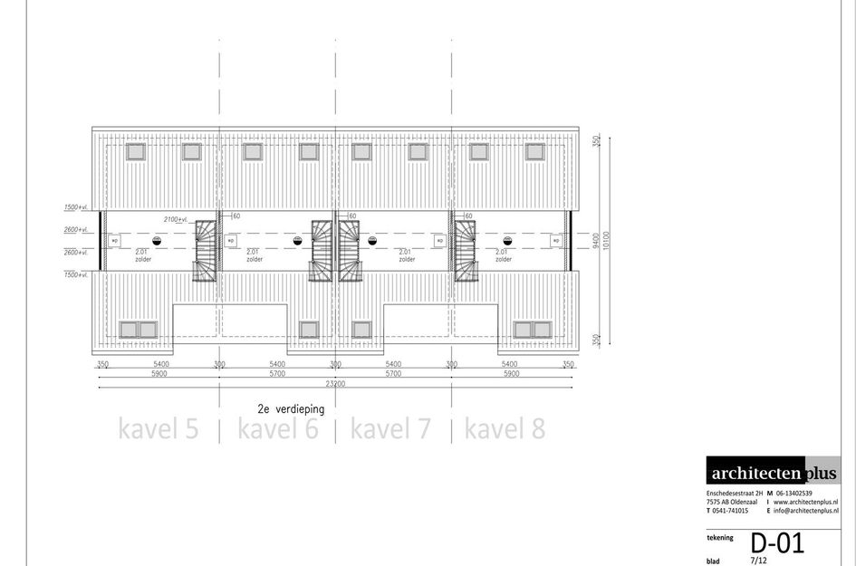 Tjaskermolen kavels 1 tm 8 