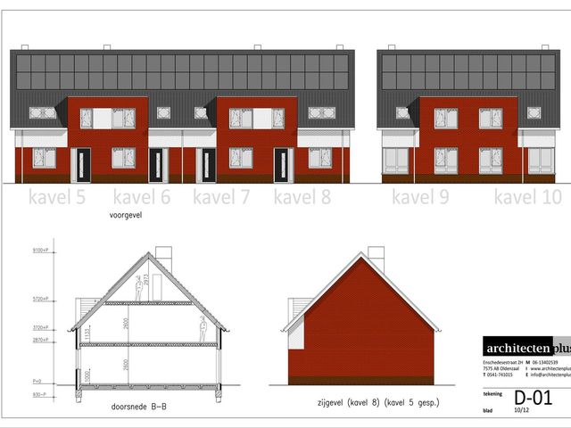 Tjaskermolen kavels 1 tm 8 , De Lutte