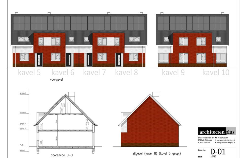 Tjaskermolen kavels 1 tm 8 