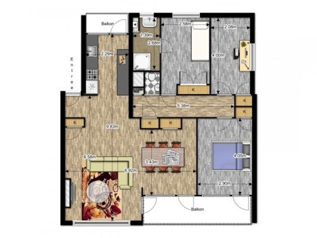 Cesar Franckstraat ONG, Leiden