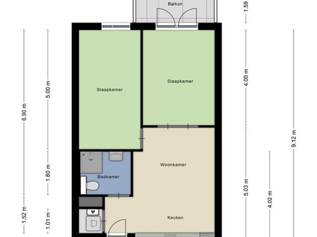 1e Middellandstraat 70B, Rotterdam