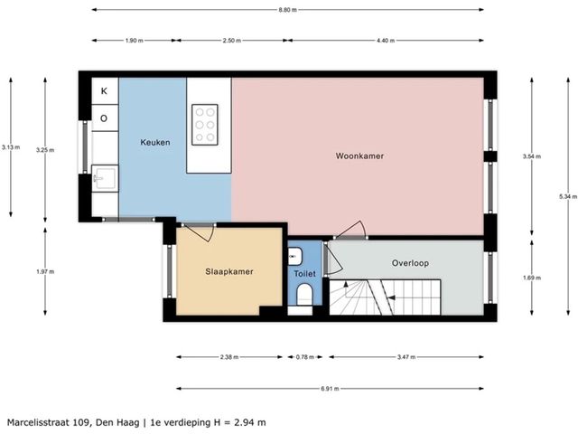 Marcelisstraat 109, 's-Gravenhage