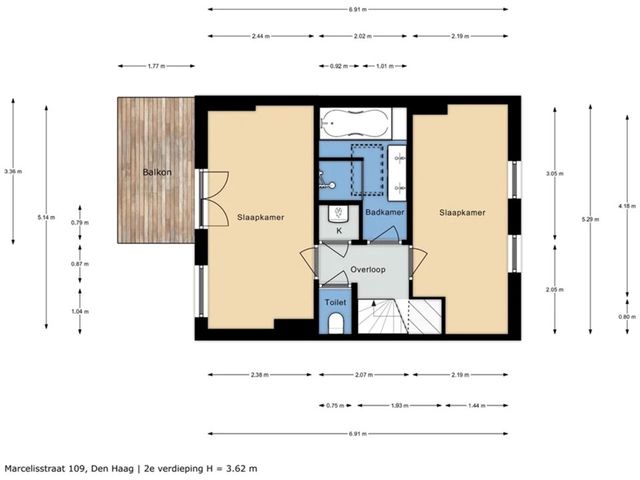 Marcelisstraat 109, 's-Gravenhage