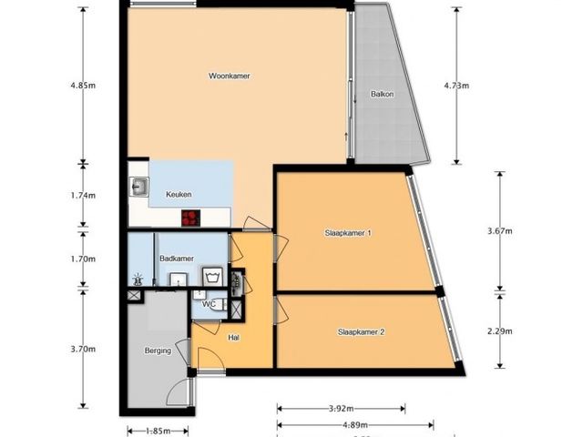 Marga Klompéhof ONG, Almere