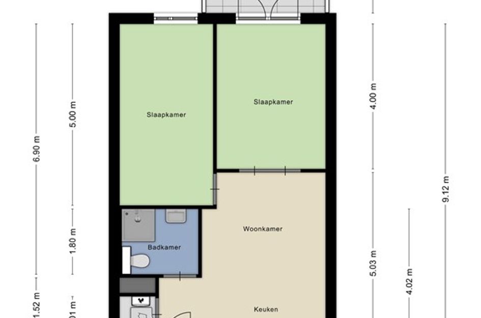 1e Middellandstraat 70B