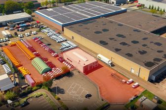edrijfsruimte met ruim buitenterrein aan de Kennedylaan 4a in Veghel!