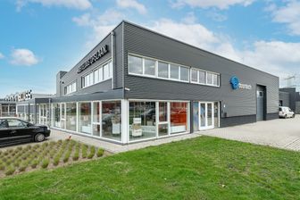 Kantoor- met bedrijfsruimte in Oss.