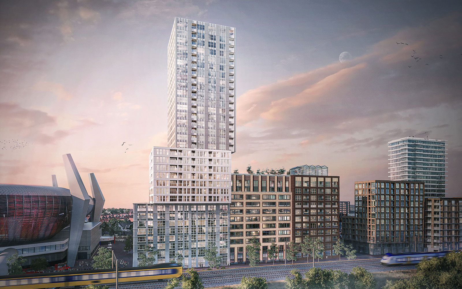 Commerciële plint Eurostaete aan eerste huurders opgeleverd!