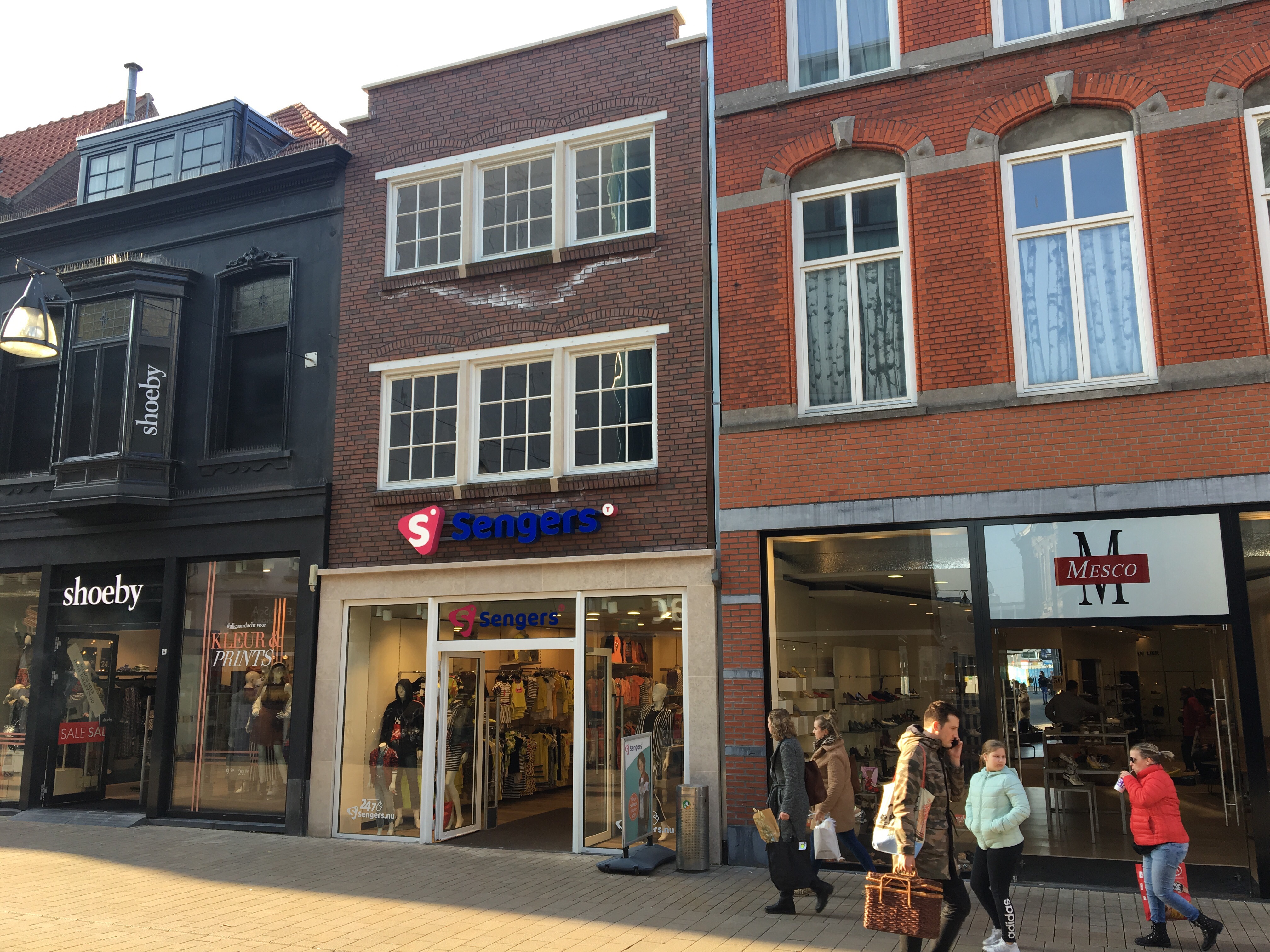 Winkelpand verkocht in centrum van Tilburg.