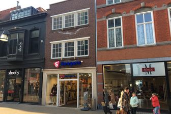 Winkelpand verkocht in centrum van Tilburg.